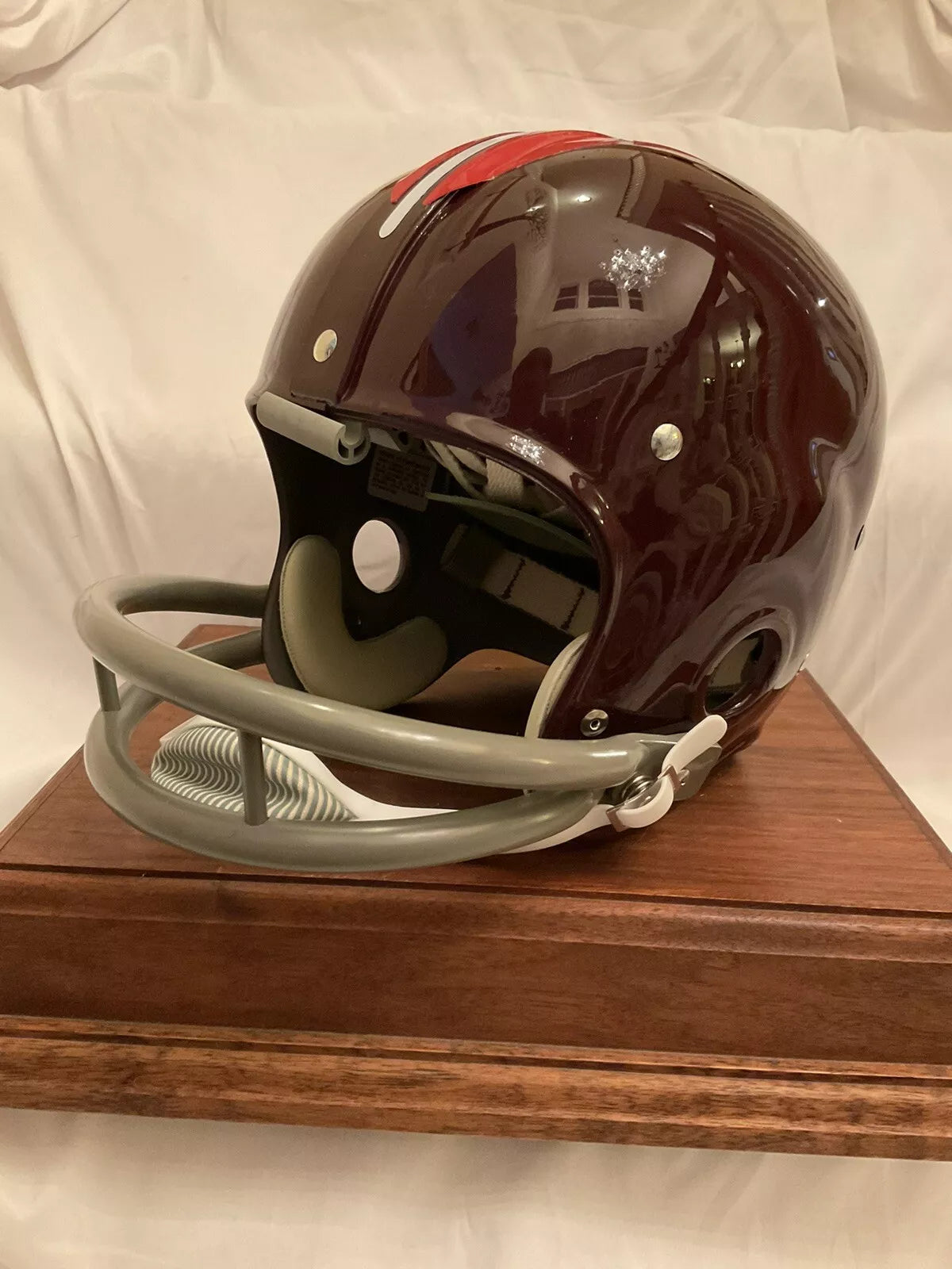 1964 Washington Redskins Feather RK2 Style Custom Football Helmet Jurgensen Sports Mem, Cards & Fan Shop:Autographs-Original:Football-NFL:Helmets WESTBROOKSPORTSCARDS