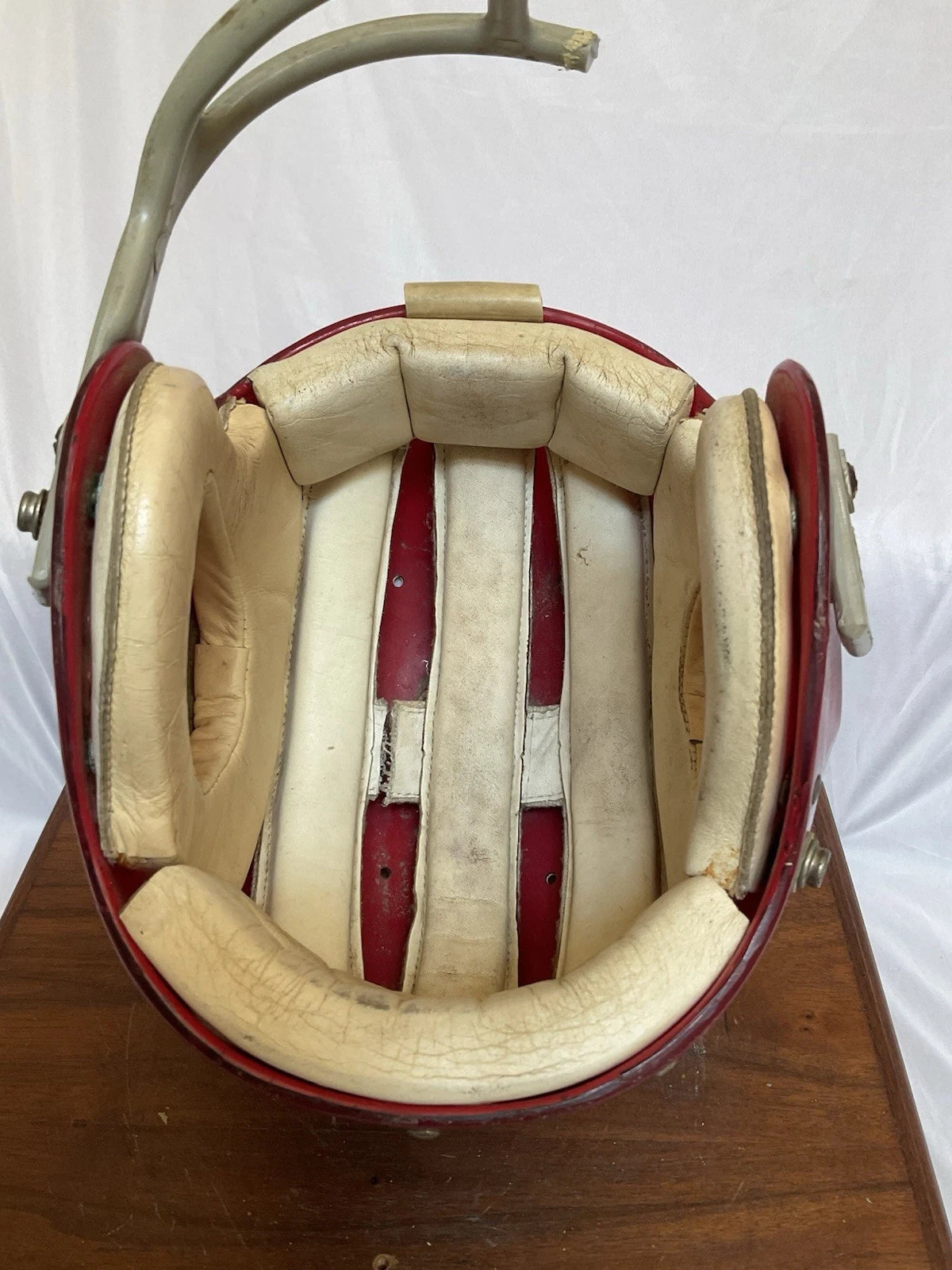 Vintage Clear Shell Wilson F2000 Suspension Football Helmet Size 7 1/4 WESTBROOKSPORTSCARDS