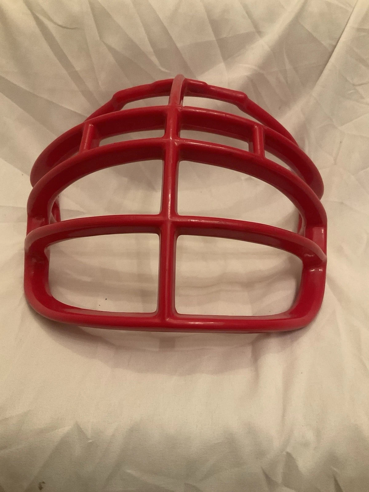 Vintage Riddell 1990s DoubleWire Kra-Lite NJOP Red Football Helmet Facemask Rare WESTBROOKSPORTSCARDS