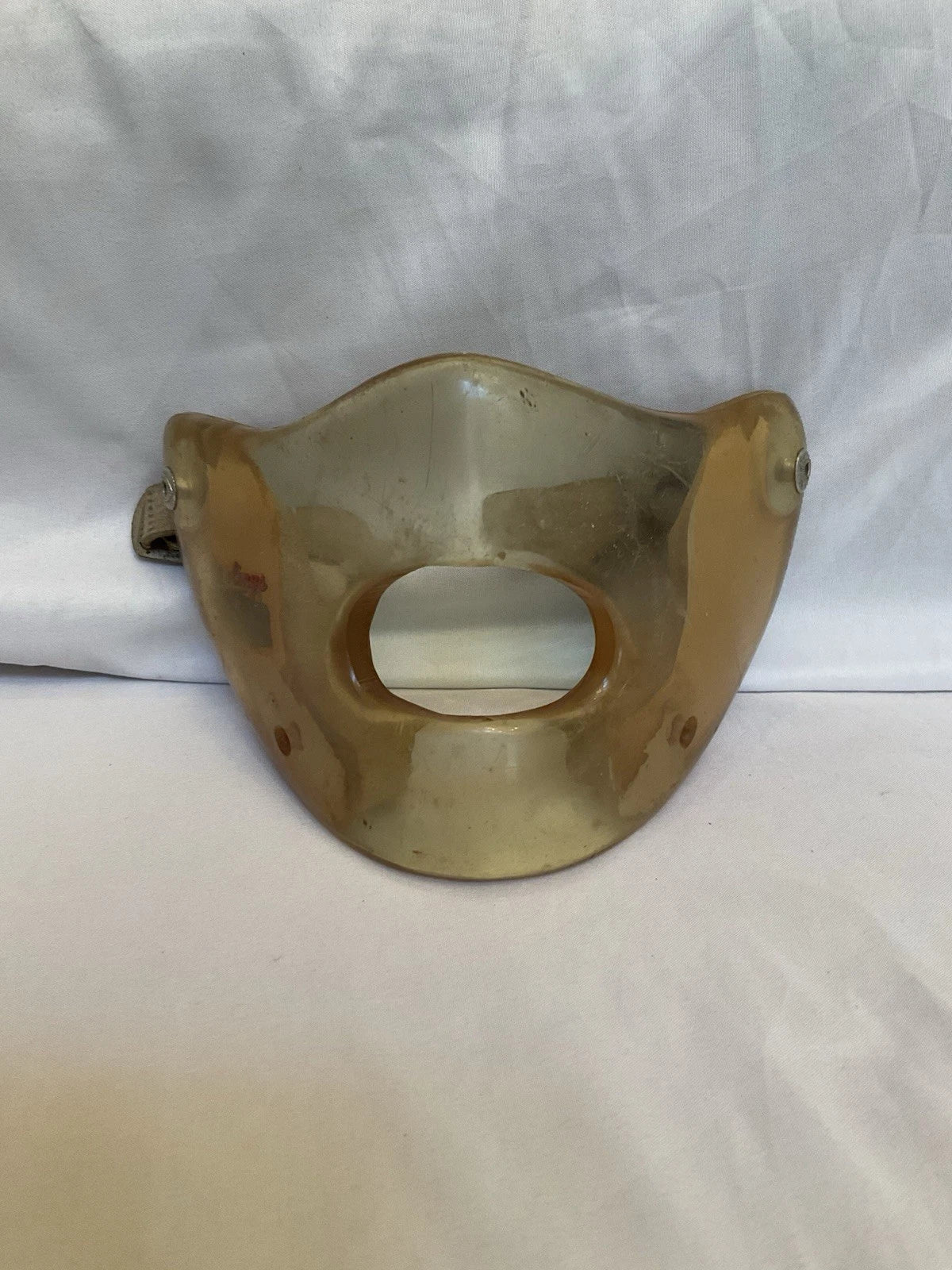 ORIGINAL Rawlings Lucite 1950s Football Helmet Facemask WESTBROOKSPORTSCARDS