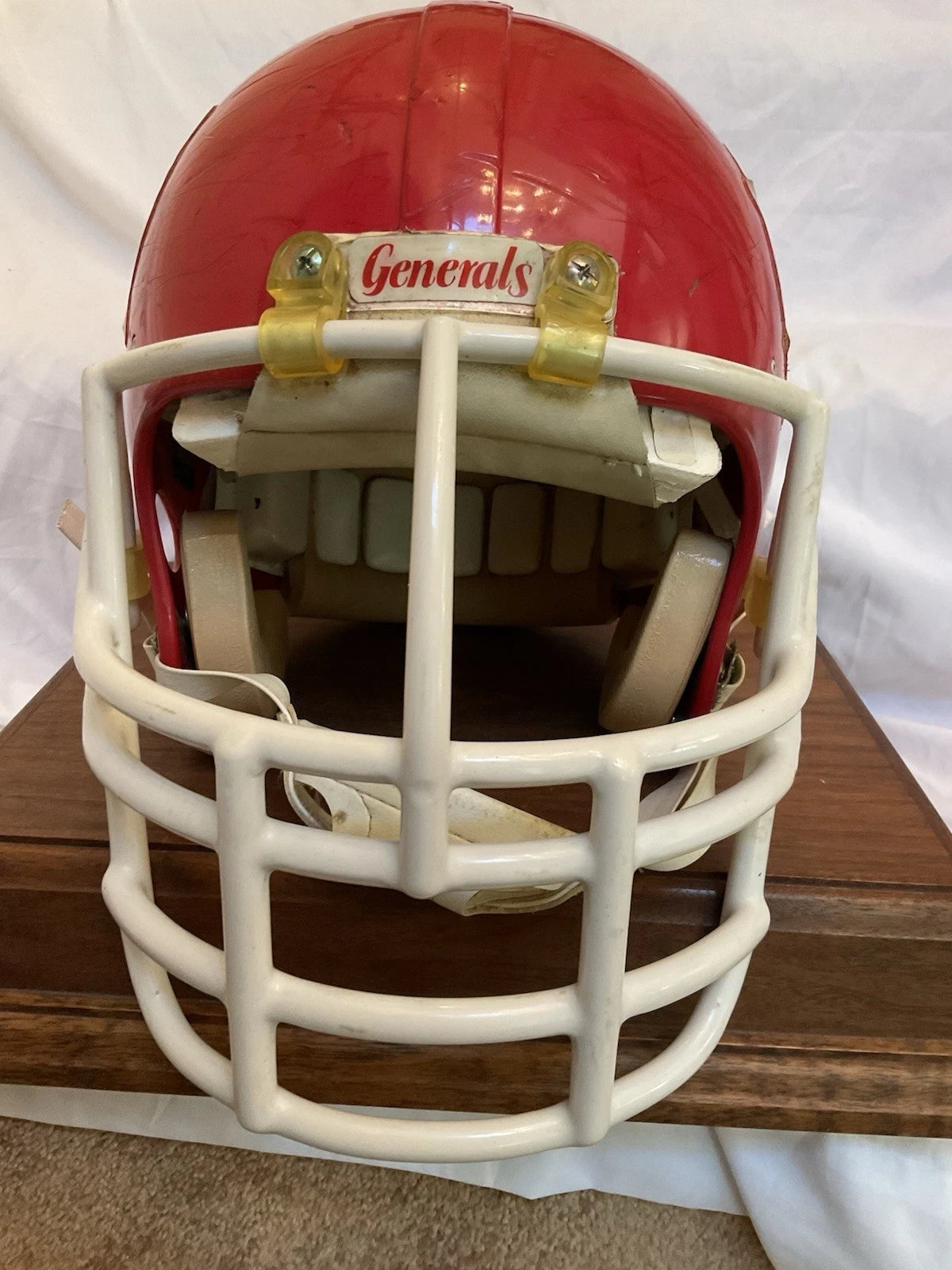 Herschel Walker Autographed New Jersey Generals Game Used Football Helmet WESTBROOKSPORTSCARDS