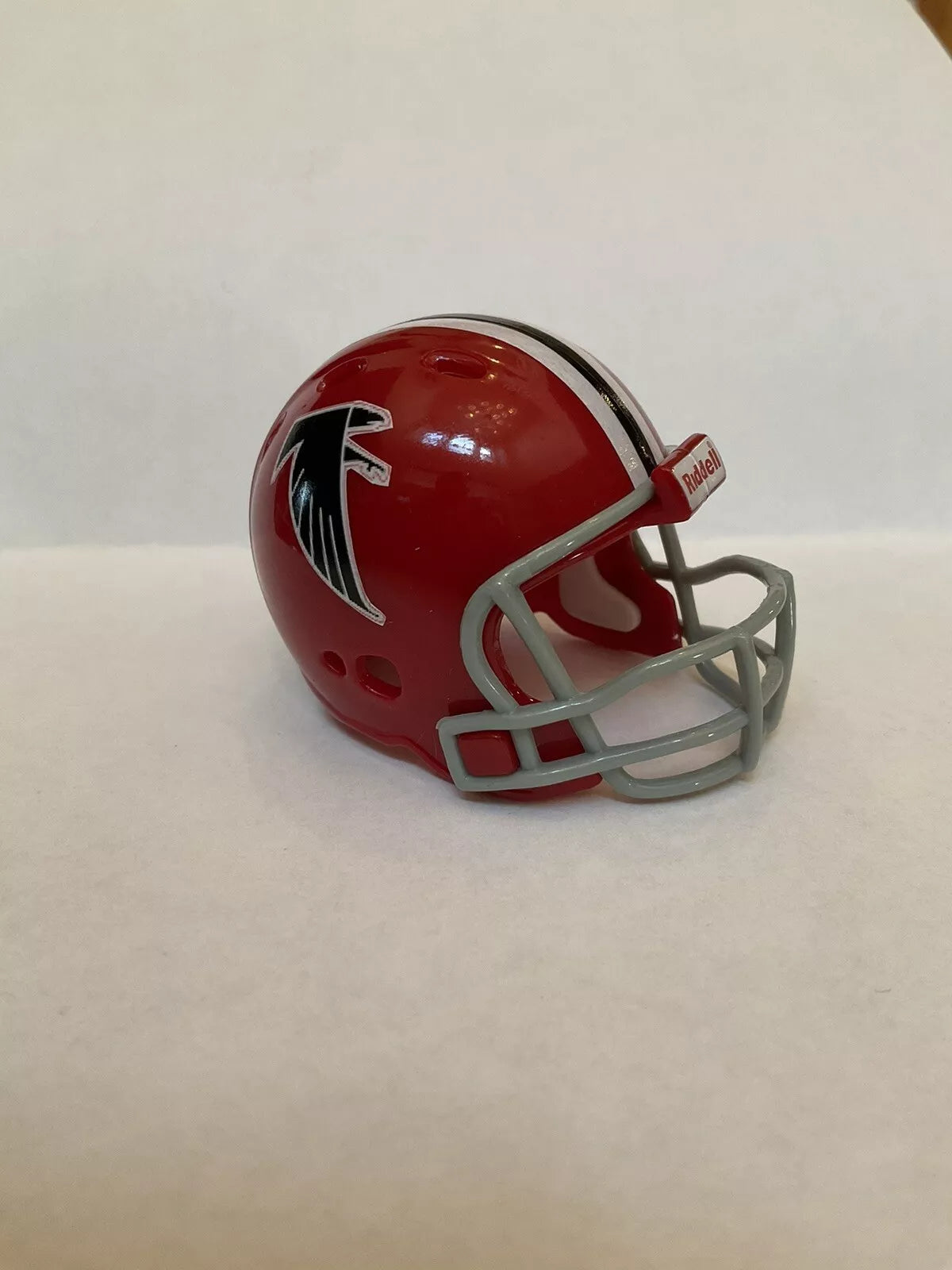 Atlanta Falcons Custom Riddell Throwback Pocket Pro Red Helmet  WESTBROOKSPORTSCARDS