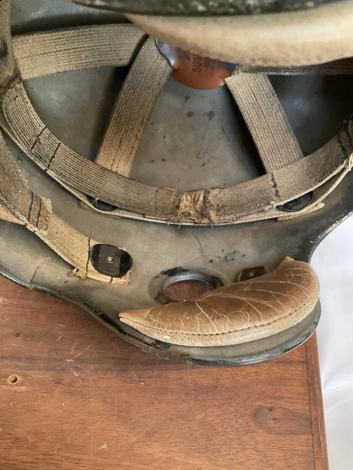 Riddell 1950s RT2 Vintage Football Helmet Black Under Clear Shell WESTBROOKSPORTSCARDS