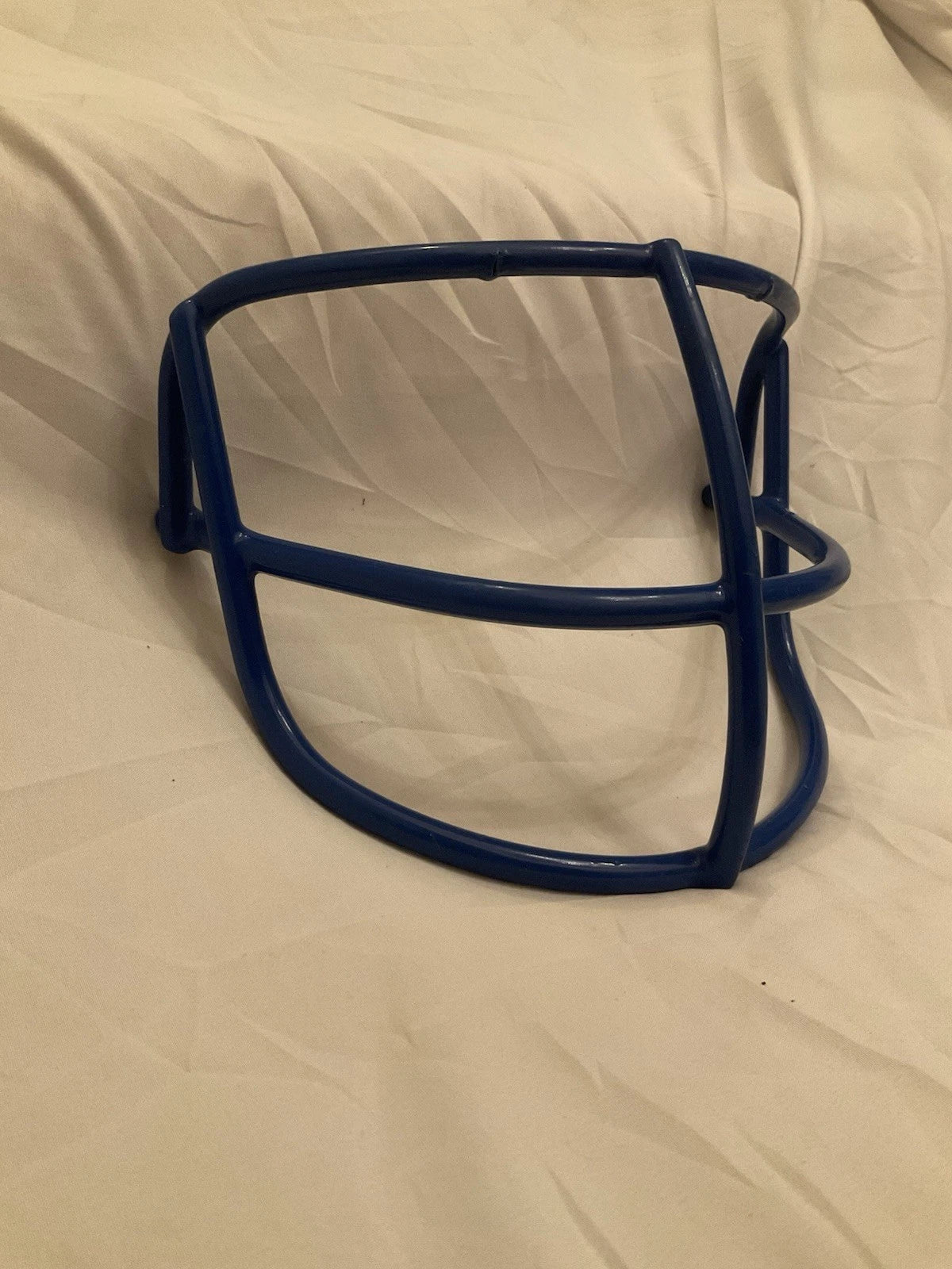 Vintage Schutt 1969 NOP Large Red Dot Royal Blue Football Helmet Face Mask Rare! WESTBROOKSPORTSCARDS