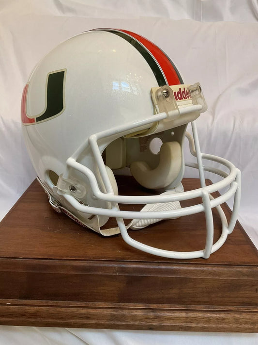 RIddell VSR4 Football Helmet Officially Licensed University Of Miami Hurricanes  WESTBROOKSPORTSCARDS