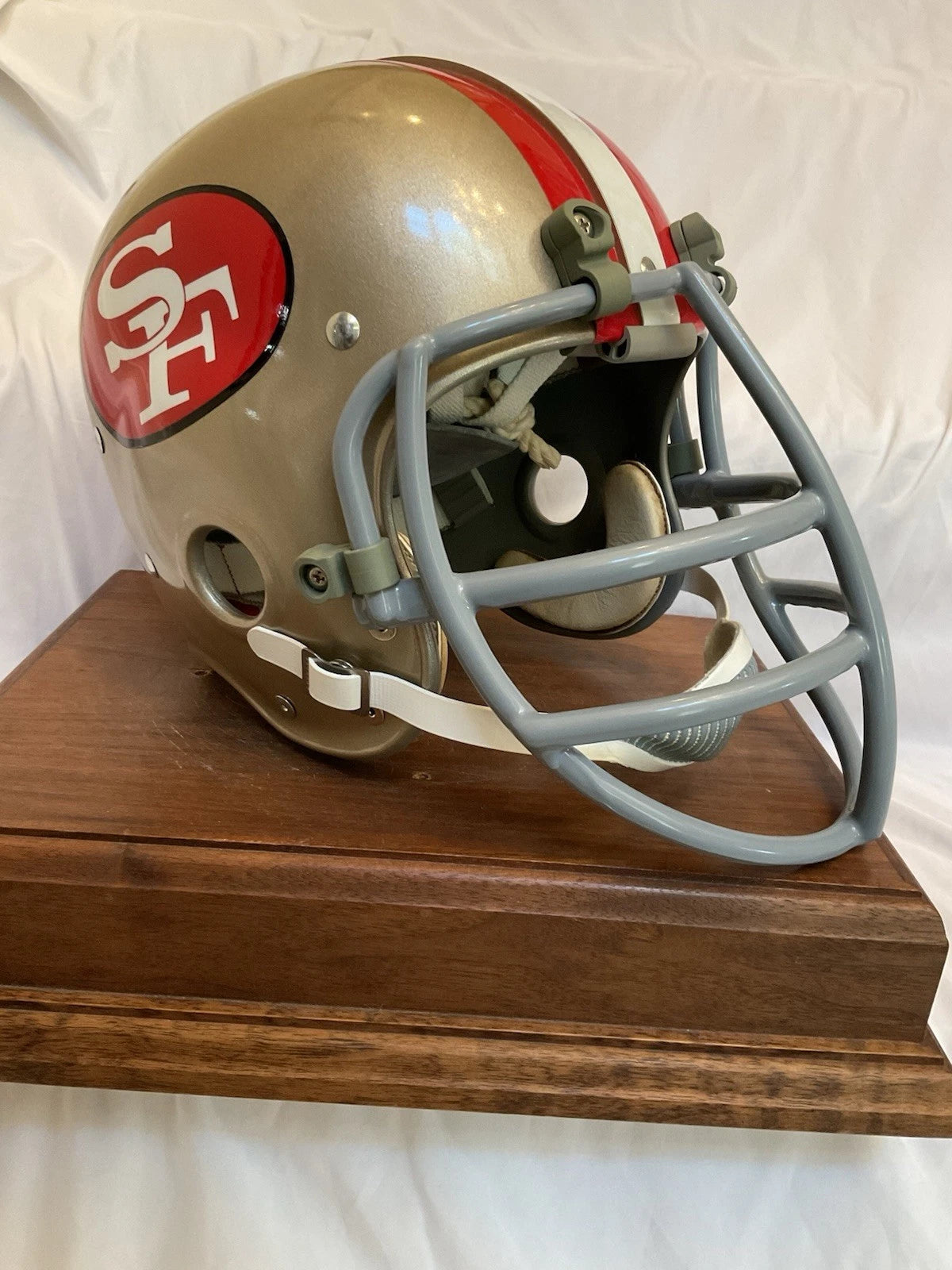 Riddell Kra-Lite RK2 Suspension Football Helmet San Francisco 49ers NJOP Mask!