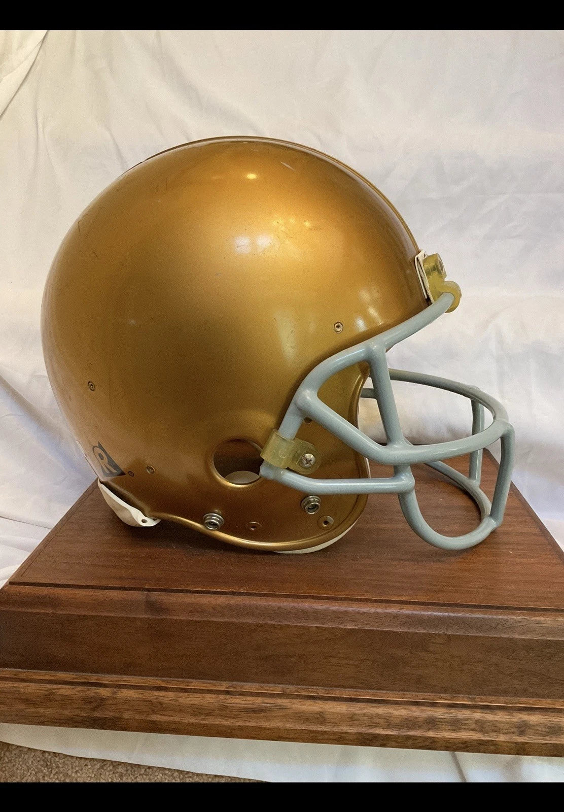 Vintage Riddell AF-2 Football Helmet Notre Dame Fighting Irish Size Large 7 3/8