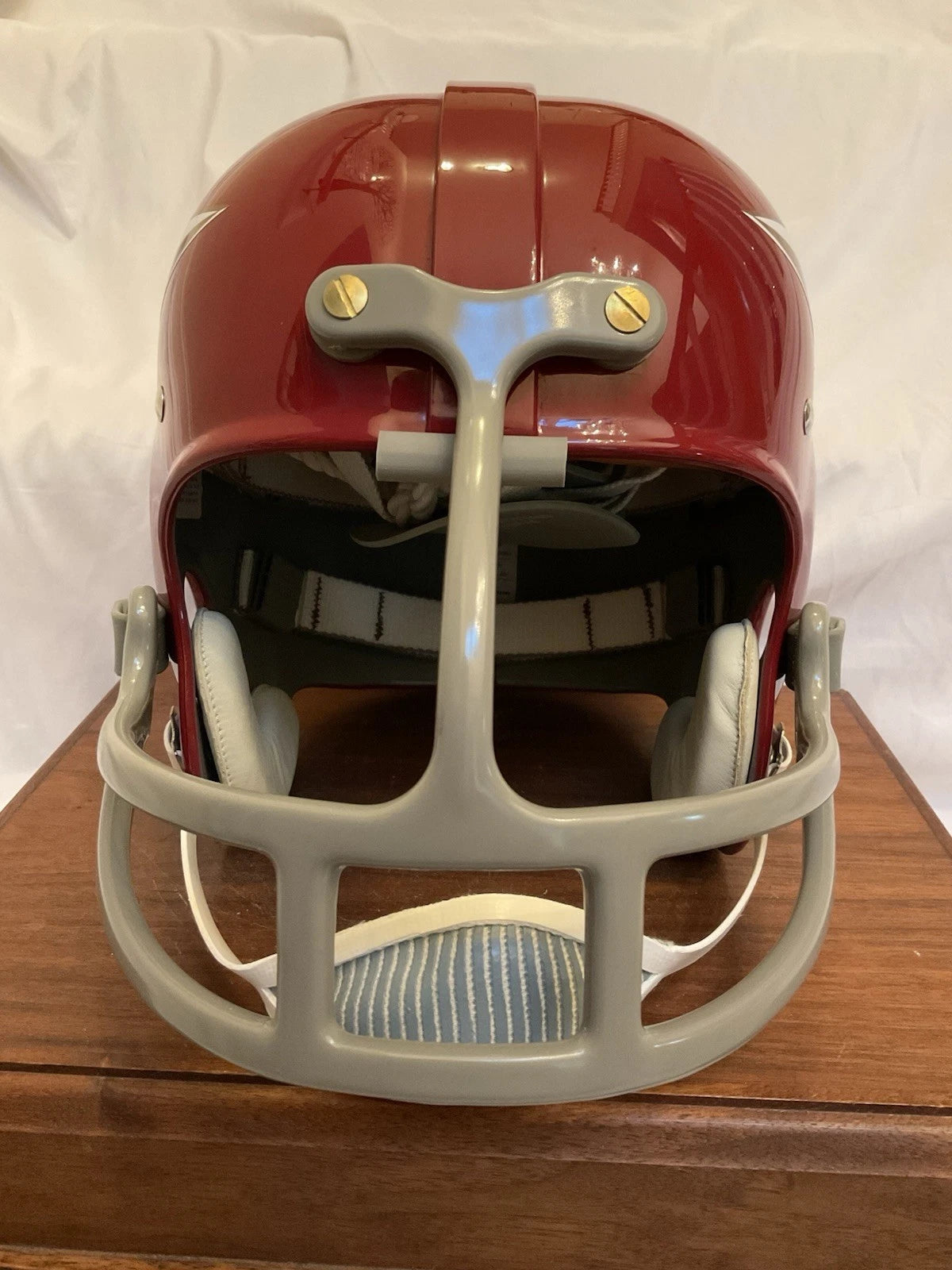 RK2 Style Football Helmet 1969 Washington Redskins Spear Cardinal Color DG-120