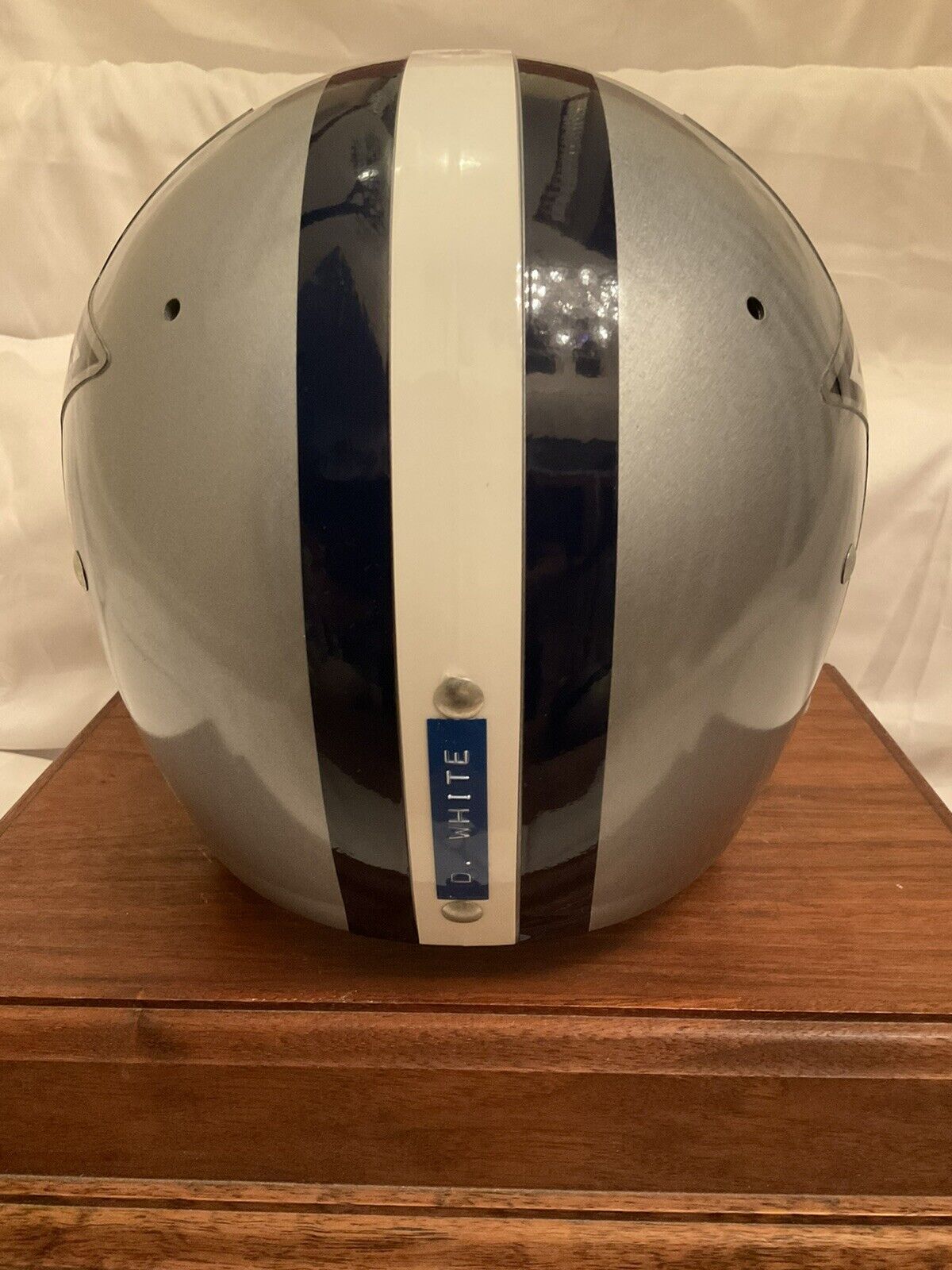 TK2 Style Dallas Cowboys Suspension Football Helmet Danny White OPO Mask WESTBROOKSPORTSCARDS