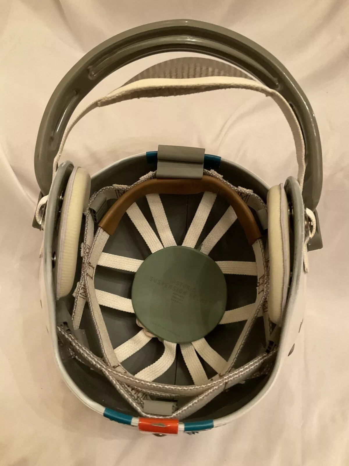 RIDDell Classic RK2 Suspension Football Helmet Miami Dolphins Bob Griese Rookie WESTBROOKSPORTSCARDS