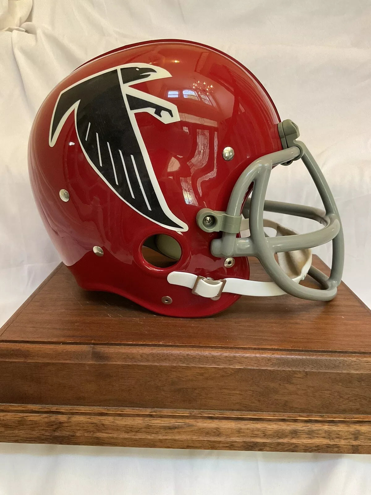RK2 Style Football Helmet 1966 Atlanta Falcons Tommy Nobis Rookie Year WESTBROOKSPORTSCARDS