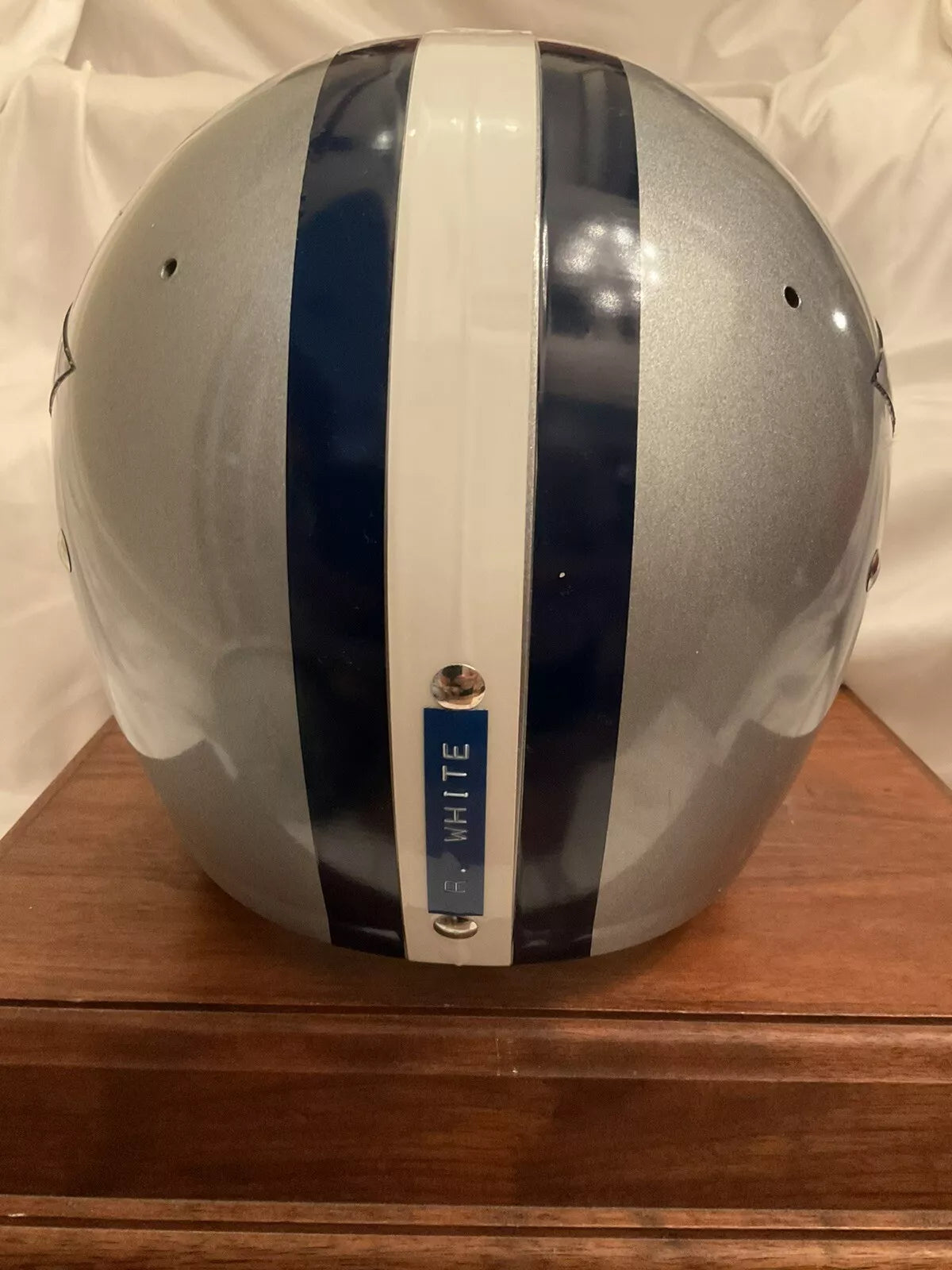 TK2 Style Dallas Cowboys Suspension Football Helmet Randy White NOP Mask WESTBROOKSPORTSCARDS