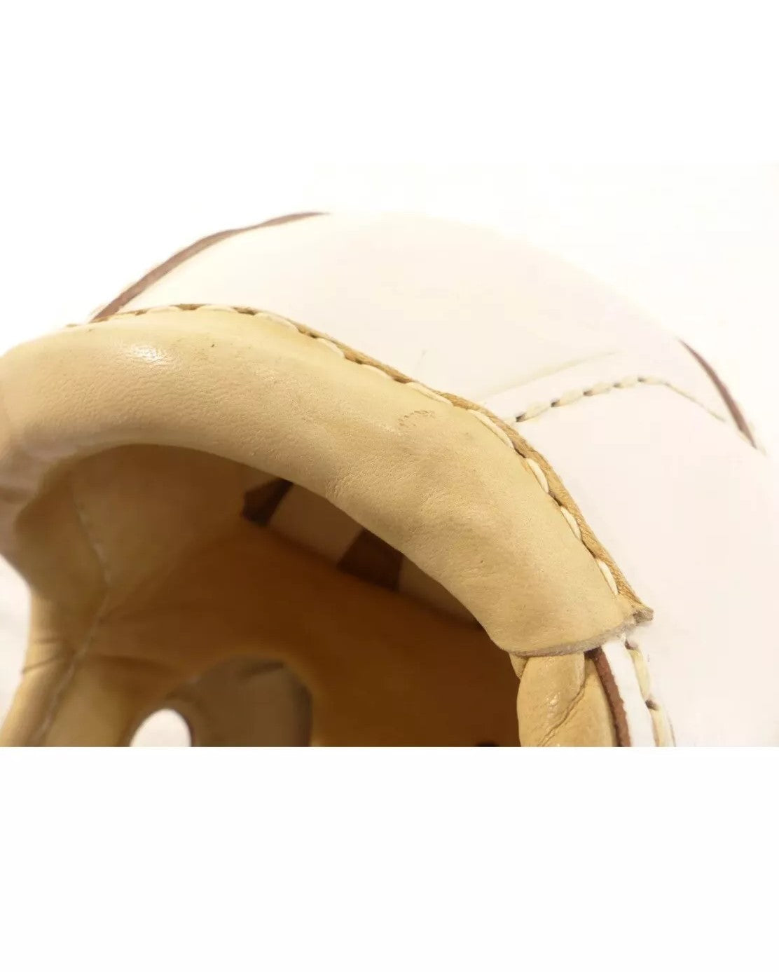 Minty MacGregor Authentic H620 Leather Suspension Football Helmet Size 7 1/8 WESTBROOKSPORTSCARDS