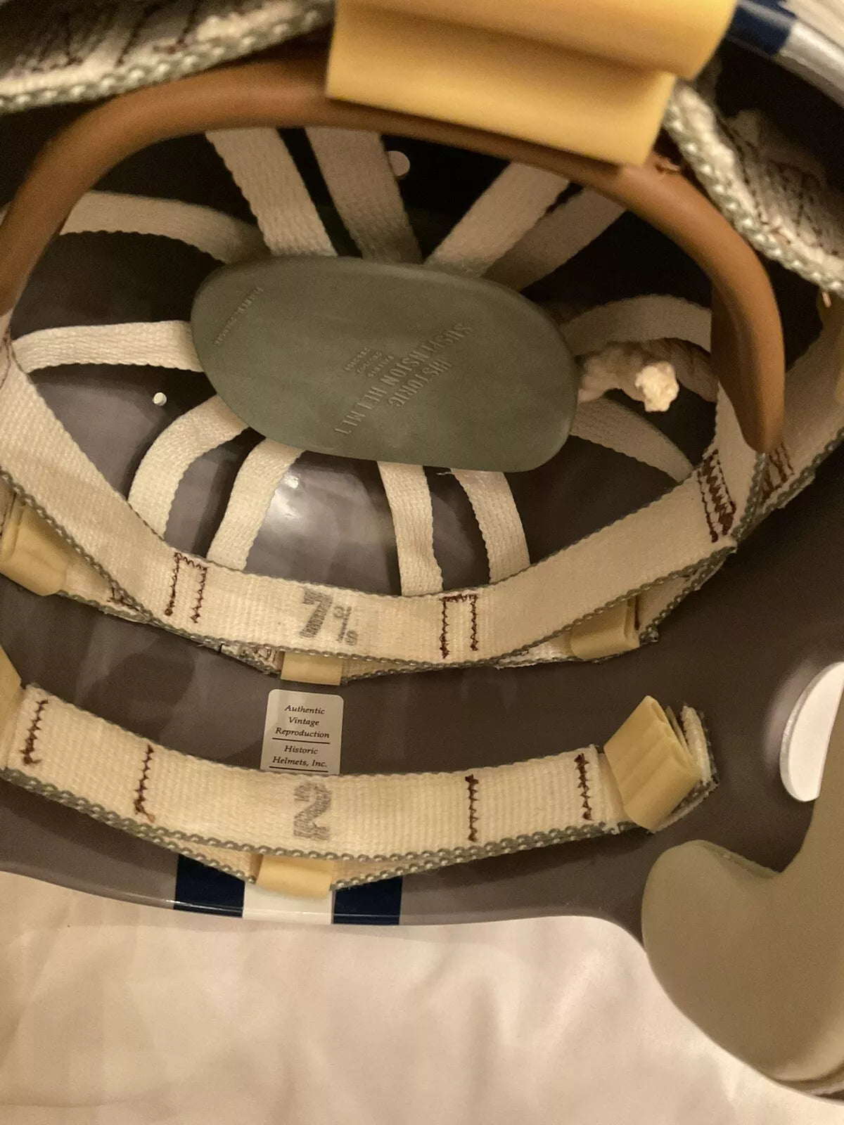 TK2 Style Dallas Cowboys Suspension Football Helmet Randy White NOP Mask WESTBROOKSPORTSCARDS