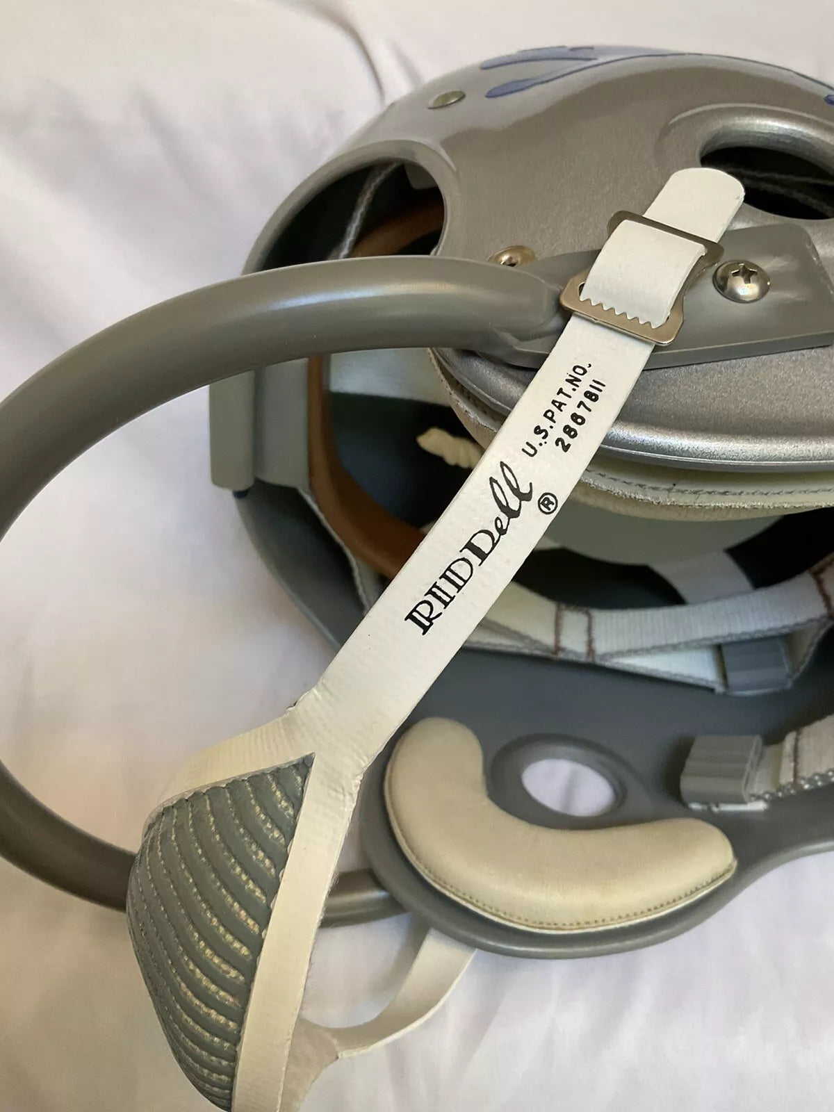 Riddell Kra-Lite RK4 Football Helmet 1962 Detroit Lions Yale Lary Autographed WESTBROOKSPORTSCARDS