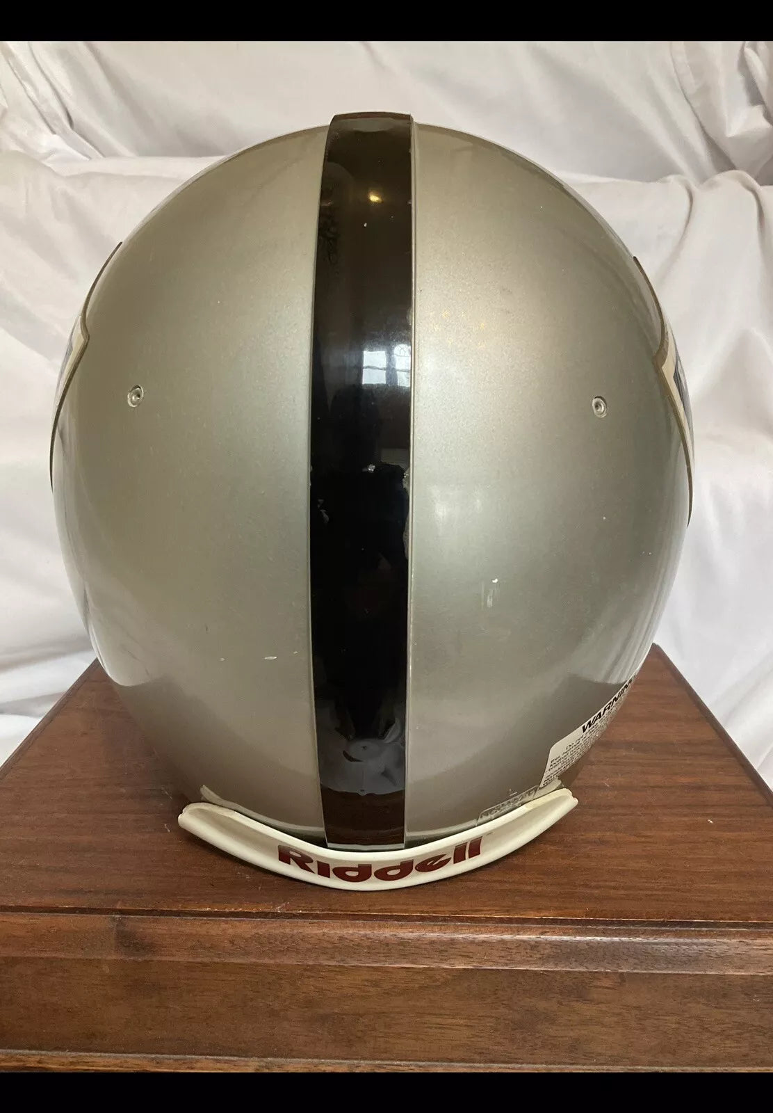 Vintage Riddell VSR-1 Oakland Raiders Game Football Helmet JOP-DW Facemask  WESTBROOKSPORTSCARDS