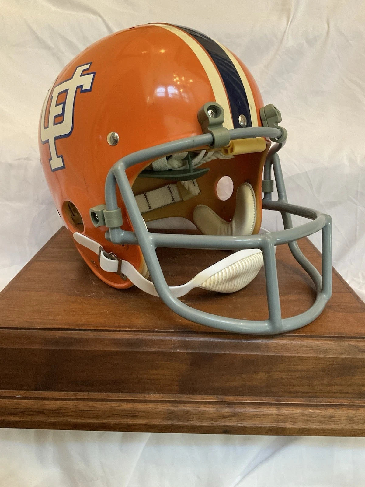 Original Riddell 1972 Florida Gators Kra-Lite TK2 Game Football Helmet WESTBROOKSPORTSCARDS