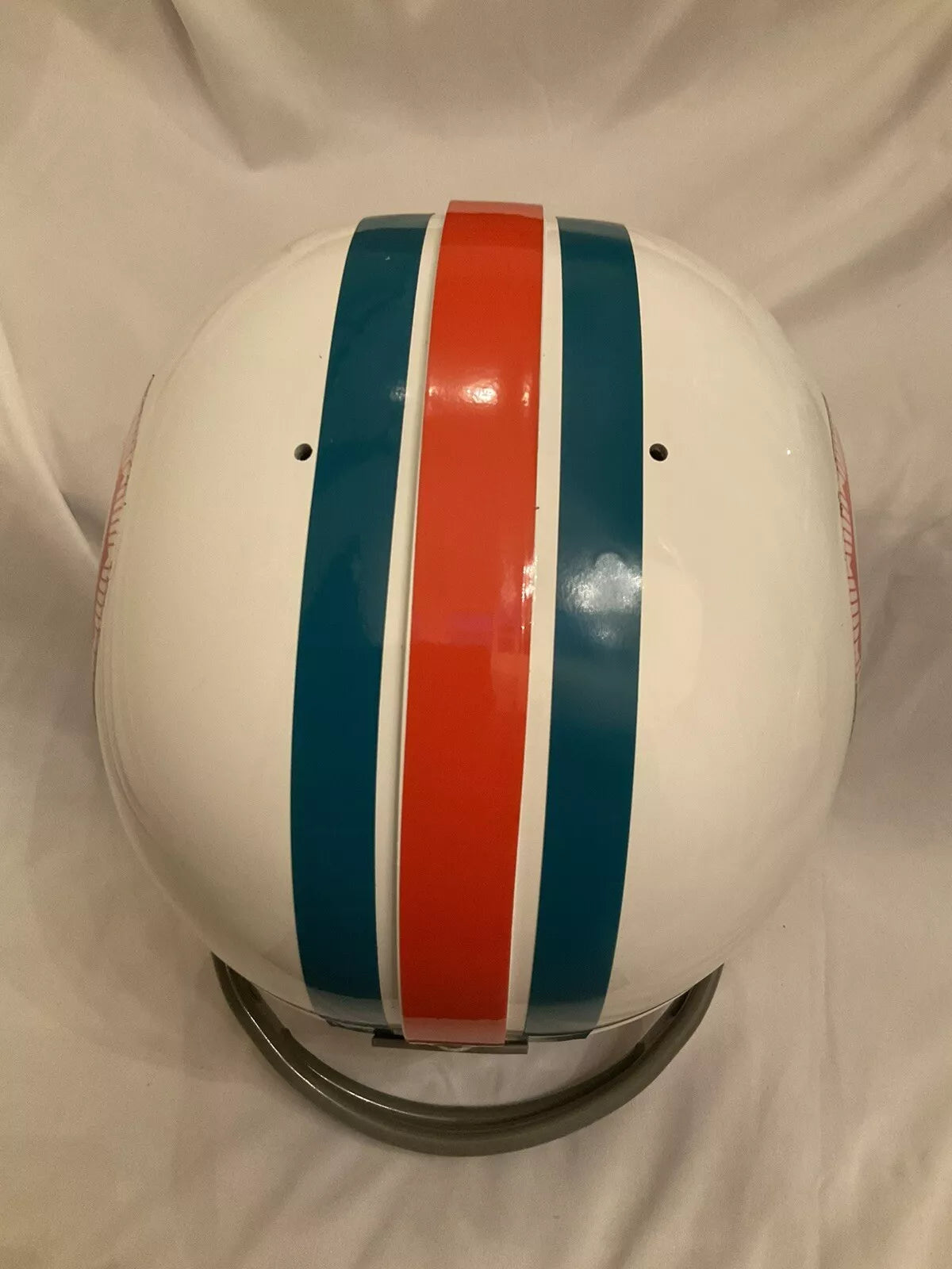 RIDDell Classic RK2 Suspension Football Helmet Miami Dolphins Bob Griese Rookie WESTBROOKSPORTSCARDS