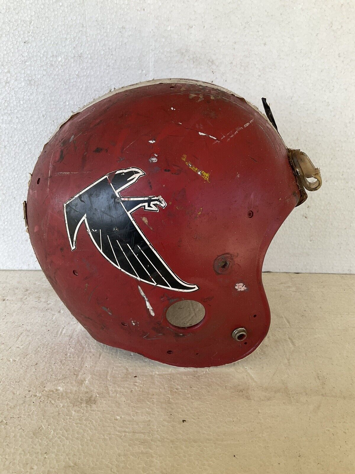 Vintage Original Riddell PAC3 Football Helmet Date Stamp 1977 WESTBROOKSPORTSCARDS