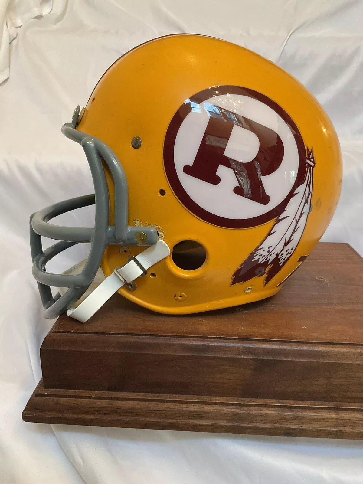 Vintage Suspension Football Helmet Custom 1970 Washington Redskins Lombardi R  WESTBROOKSPORTSCARDS