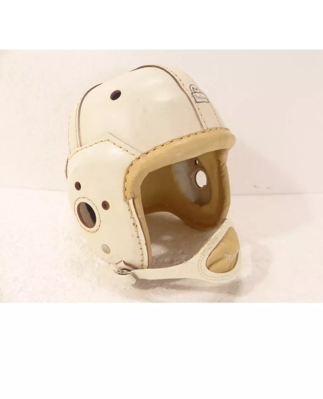 Minty MacGregor Authentic H620 Leather Suspension Football Helmet Size 7 1/8 WESTBROOKSPORTSCARDS