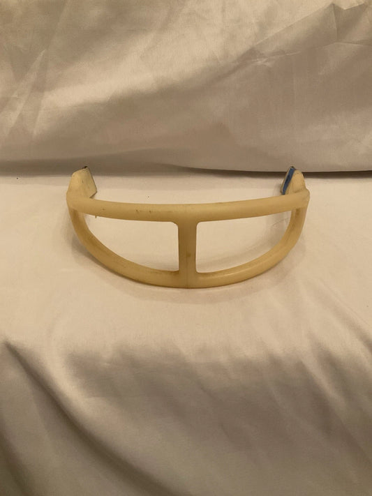 1960's Vintage ORIGINAL MacGregor Type 2-Bar Facemask Suspension Helmet WESTBROOKSPORTSCARDS