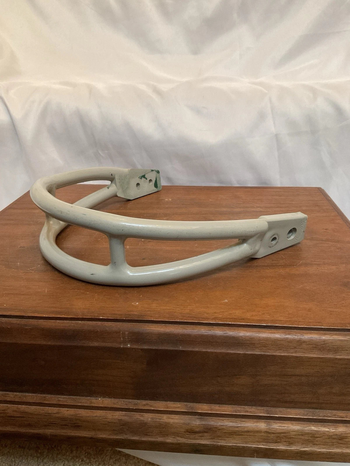 1960's Vintage ORIGINAL 2-Bar Lexan Rawlings Wilson Facemask Suspension Helmet WESTBROOKSPORTSCARDS