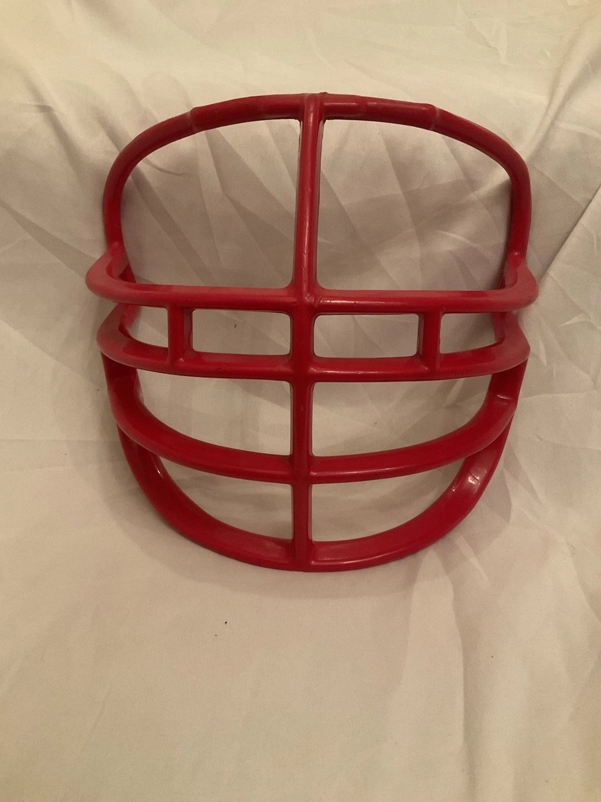 Vintage Riddell 1990s DoubleWire Kra-Lite NJOP Red Football Helmet Facemask Rare WESTBROOKSPORTSCARDS