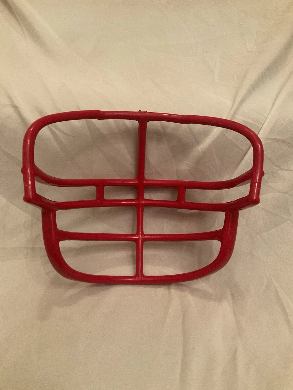 Vintage Riddell 1990s DoubleWire Kra-Lite NJOP Red Football Helmet Facemask Rare WESTBROOKSPORTSCARDS