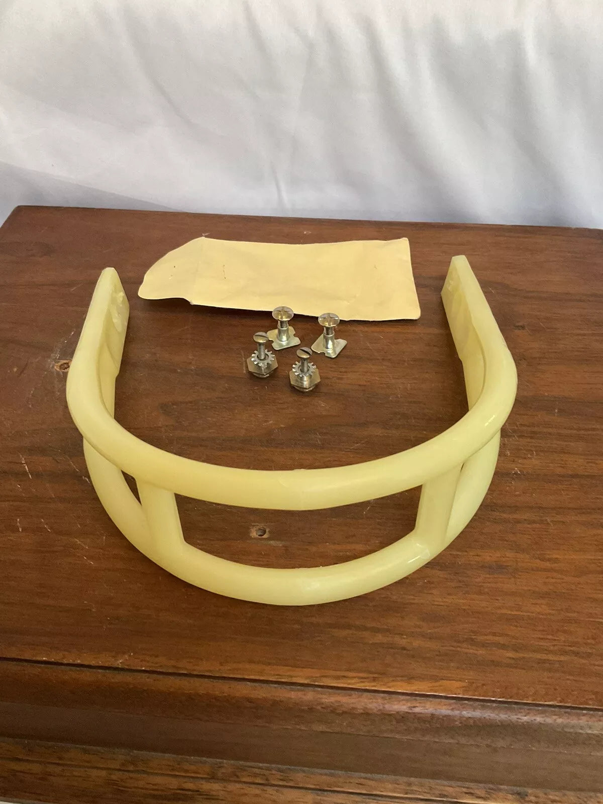 ORIGINAL Marietta Model 201 Large 2-Bar 1950-1960s Football Helmet Facemask NIP  WESTBROOKSPORTSCARDS