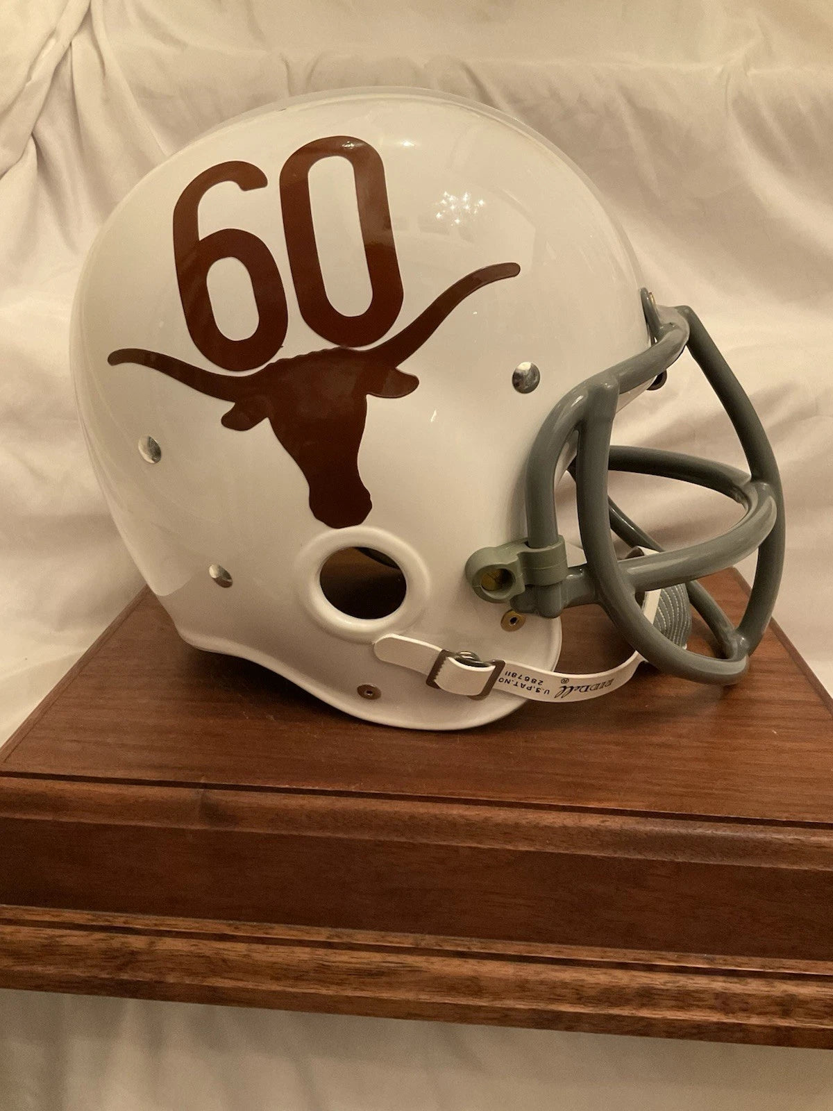 1960's riddell football helmets Kra-Lite RK2 Helmet 1963 Texas Longhorns National Champions Color:4Q7 GARDENIA  WHT AVET SX RAPTOR REELS Rossano Pergolesi the S2BD