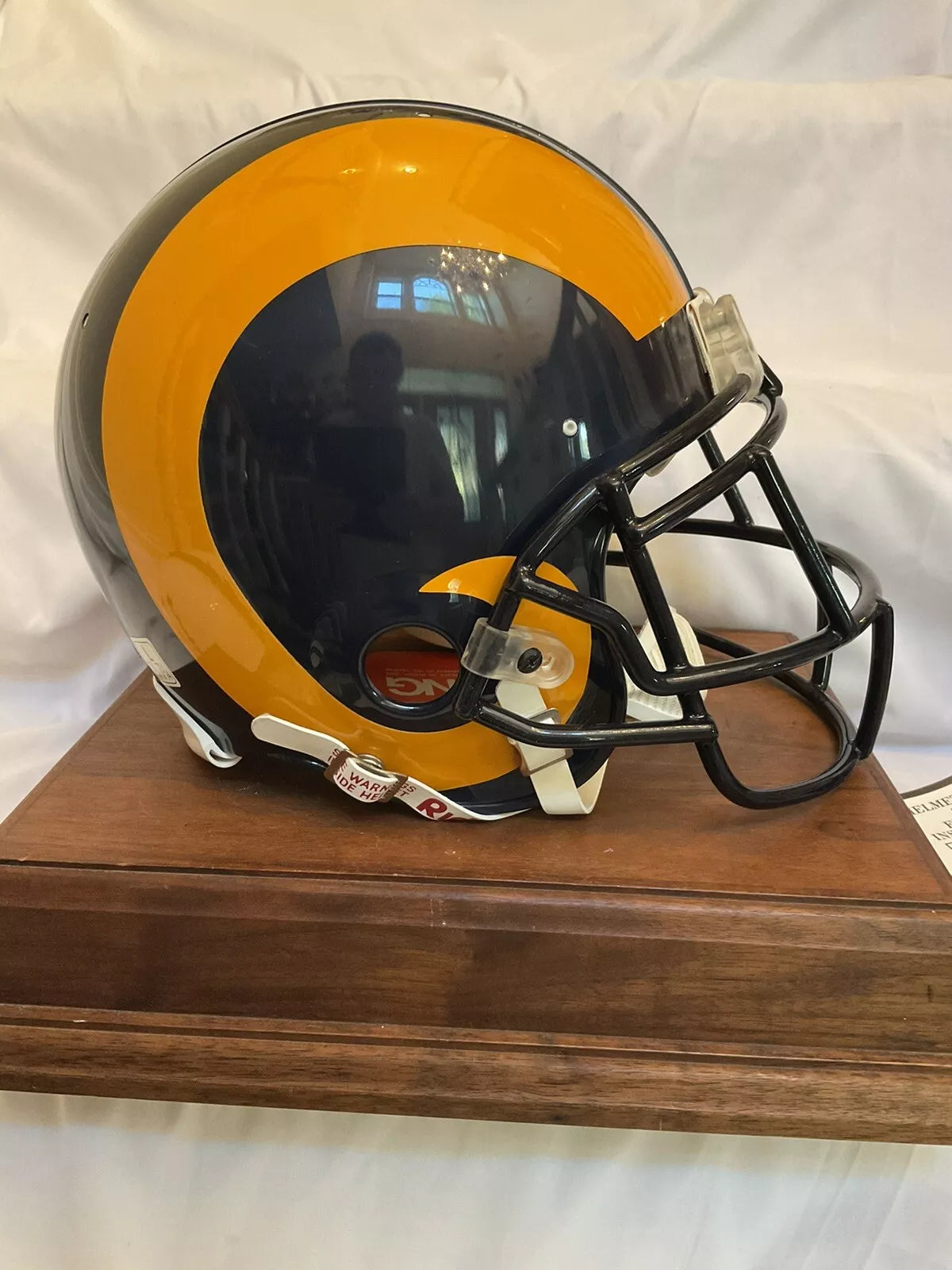 RIddell VSR-1 Football Helmet Officially Licensed Los Angeles Rams Dickerson WESTBROOKSPORTSCARDS