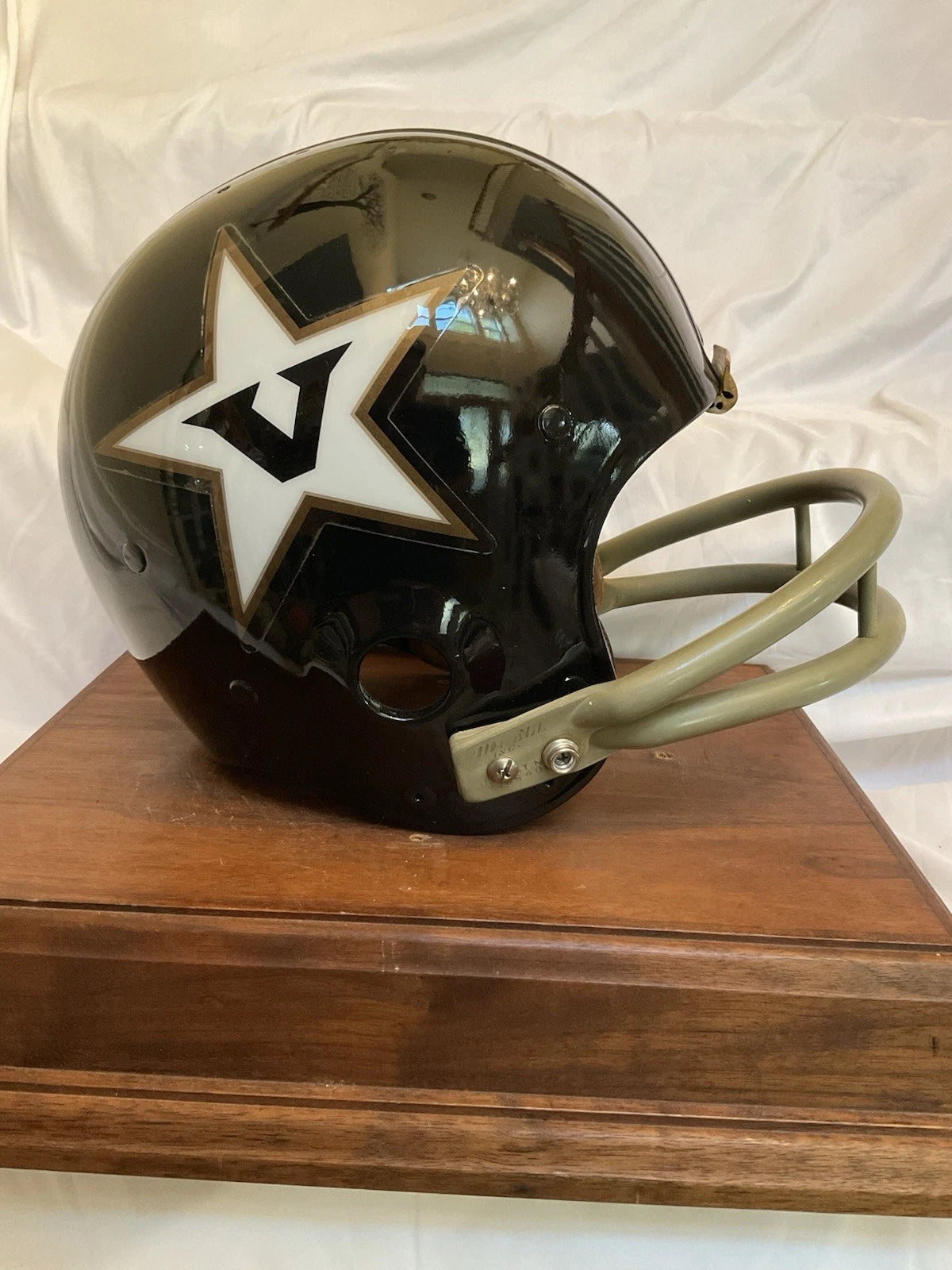 Vintage 1960s Game Used Suspension Football Helmet Vanderbilt Commodores? WESTBROOKSPORTSCARDS