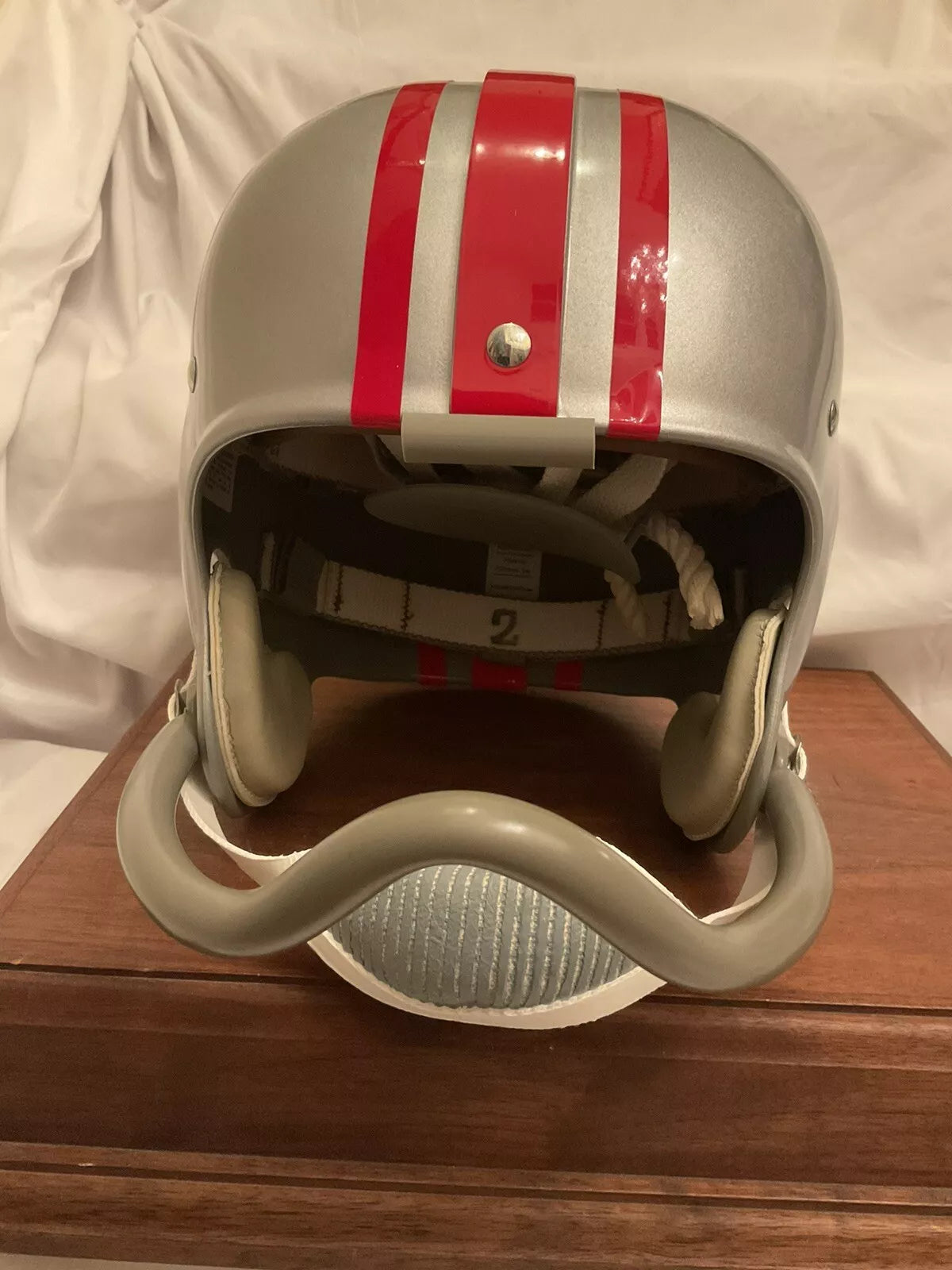 RK Vintage 1960 Style San Fransisco 49ers Custom Football Helmet Joe Perry WESTBROOKSPORTSCARDS