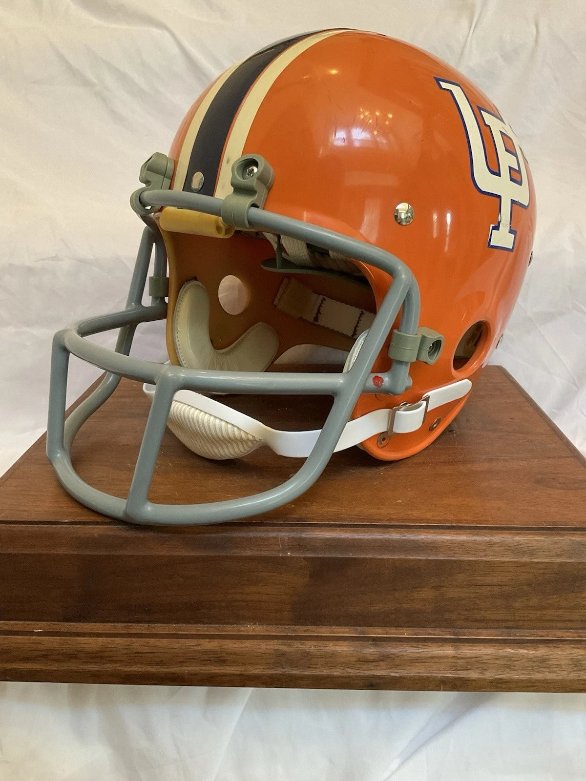 Original Riddell 1972 Florida Gators Kra-Lite TK2 Game Football Helmet WESTBROOKSPORTSCARDS