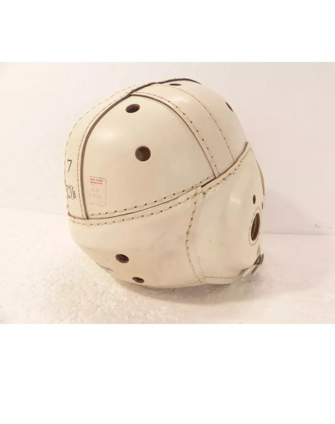 Minty MacGregor Authentic H620 Leather Suspension Football Helmet Size 7 1/8 WESTBROOKSPORTSCARDS