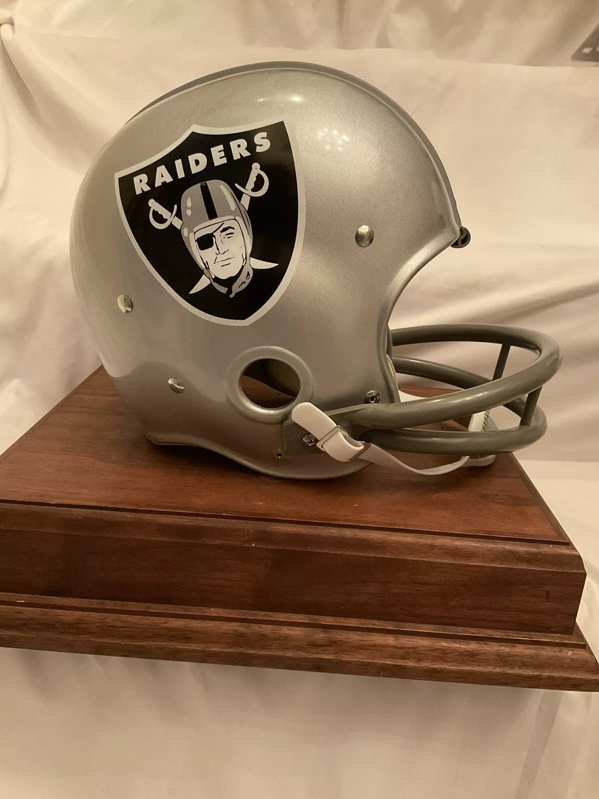 Oakland Raiders RK Vintage 1968 Style Football Helmet George Blanda WESTBROOKSPORTSCARDS