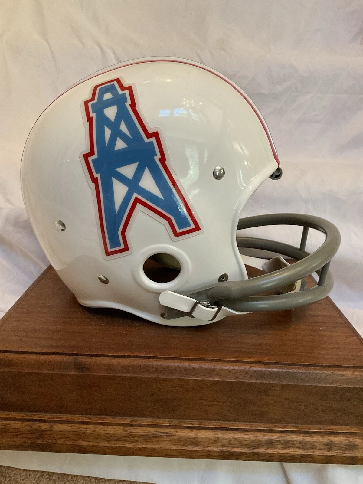 Custom RK Style Football Helmet Houston Oilers WESTBROOKSPORTSCARDS