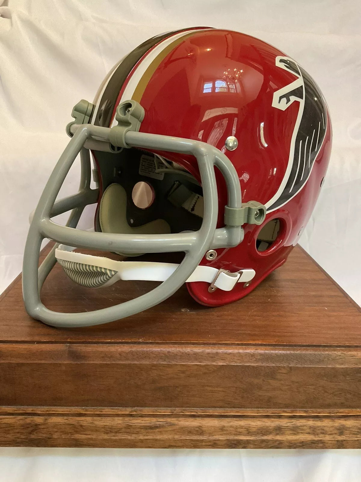 RK2 Style Football Helmet 1966 Atlanta Falcons Tommy Nobis Rookie Year WESTBROOKSPORTSCARDS