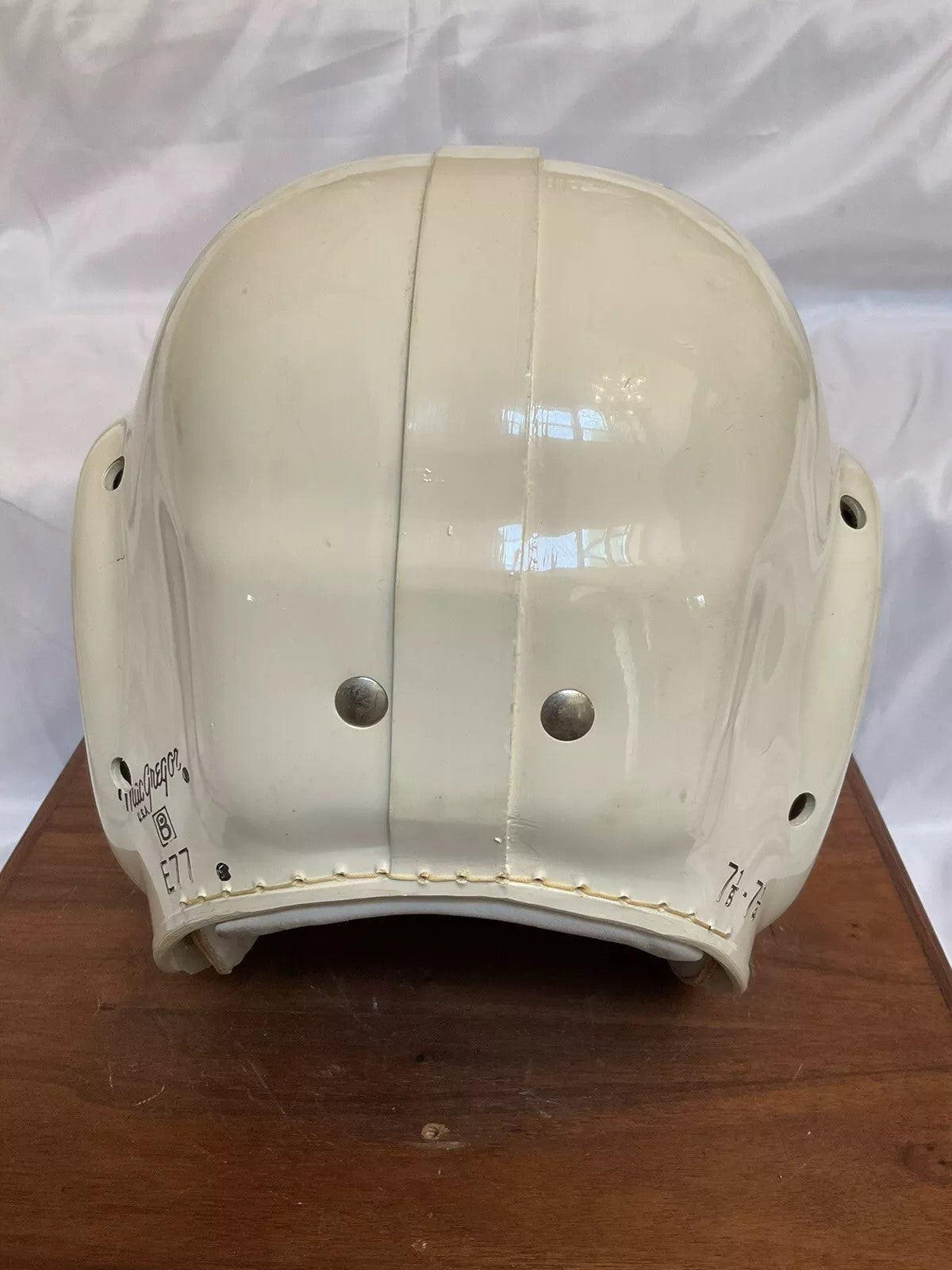 Minty MacGregor Authentic E77 Suspension Football Helmet Size 7 1/4 WESTBROOKSPORTSCARDS