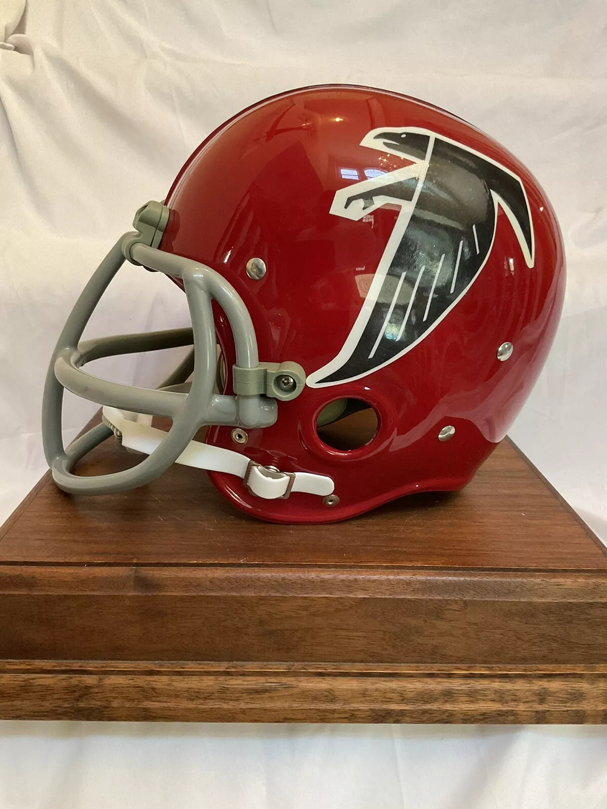RK2 Style Football Helmet 1966 Atlanta Falcons Tommy Nobis Rookie Year WESTBROOKSPORTSCARDS