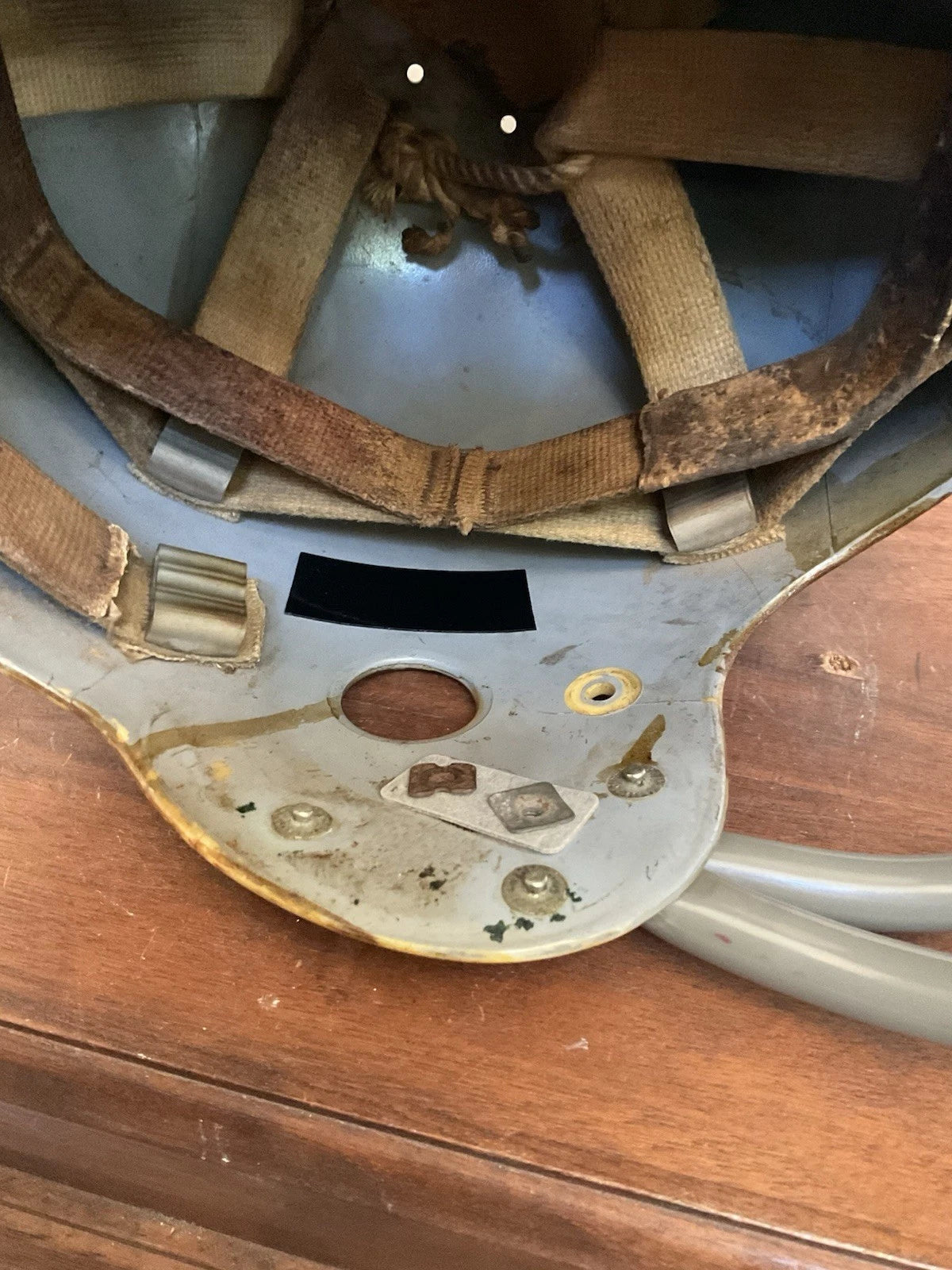 Vintage Game Used Riddell TK5 Kra-Lite Football Helmet Purdue Boilermakers? WESTBROOKSPORTSCARDS