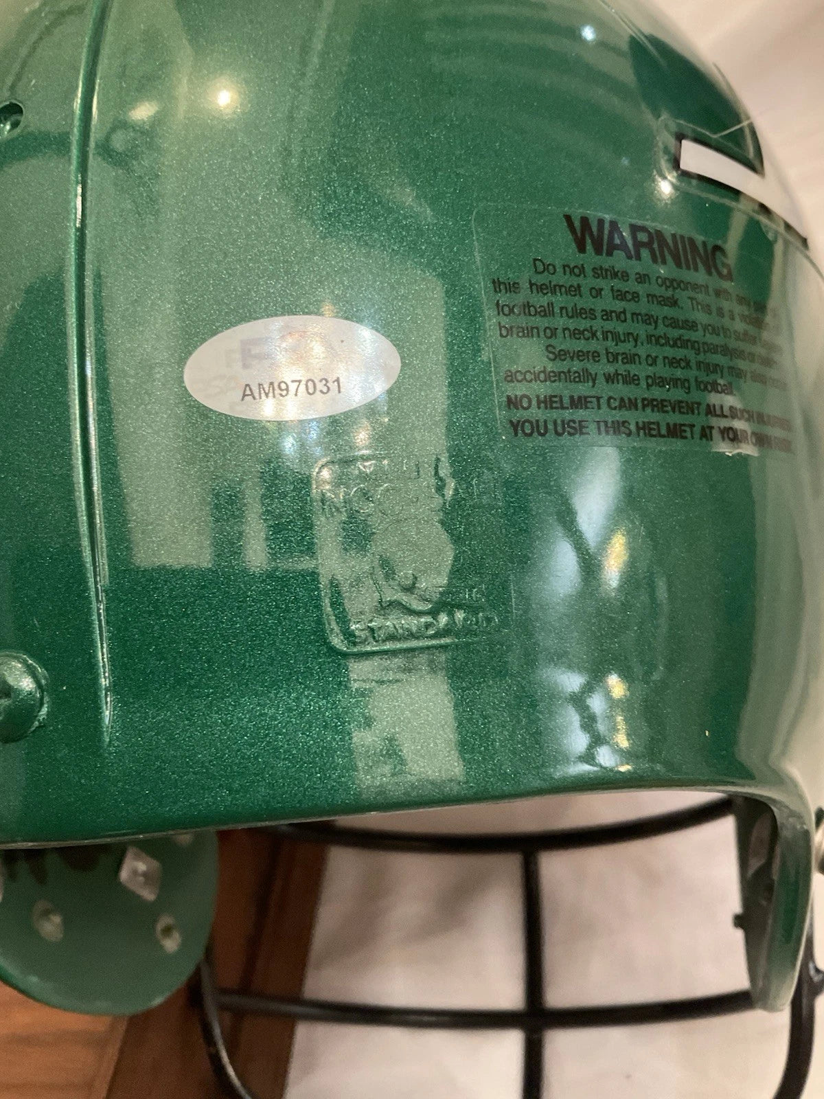 New York Jets Keyshawn Johnson Autographed Riddell ACE-1 Game Used Helmet PSA WESTBROOKSPORTSCARDS