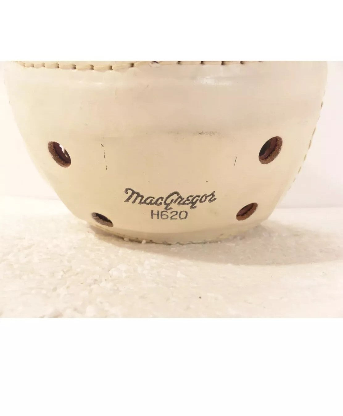 Minty MacGregor Authentic H620 Leather Suspension Football Helmet Size 7 1/8 WESTBROOKSPORTSCARDS