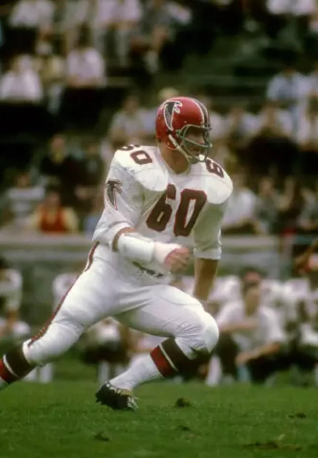 RK2 Style Football Helmet 1966 Atlanta Falcons Tommy Nobis Rookie Year WESTBROOKSPORTSCARDS