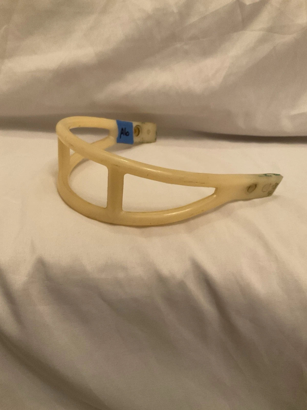 ORIGINAL Marietta Model 201 Large 2-Bar 1950-1960s Football Helmet Facemask WESTBROOKSPORTSCARDS