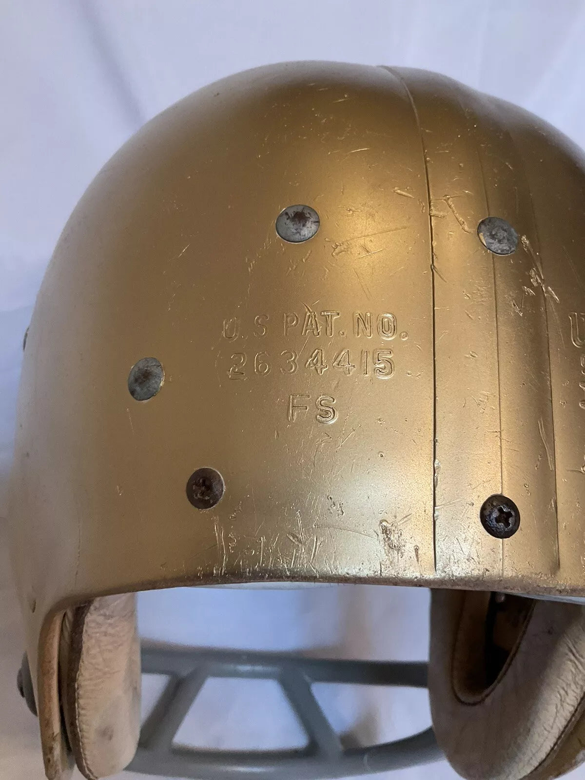 Vintage 1970s Wilson Football Helmet Notre Dame Fighting Irish Joe Theismann Sports Mem, Cards & Fan Shop:Fan Apparel & Souvenirs:Football-NFL Wilson