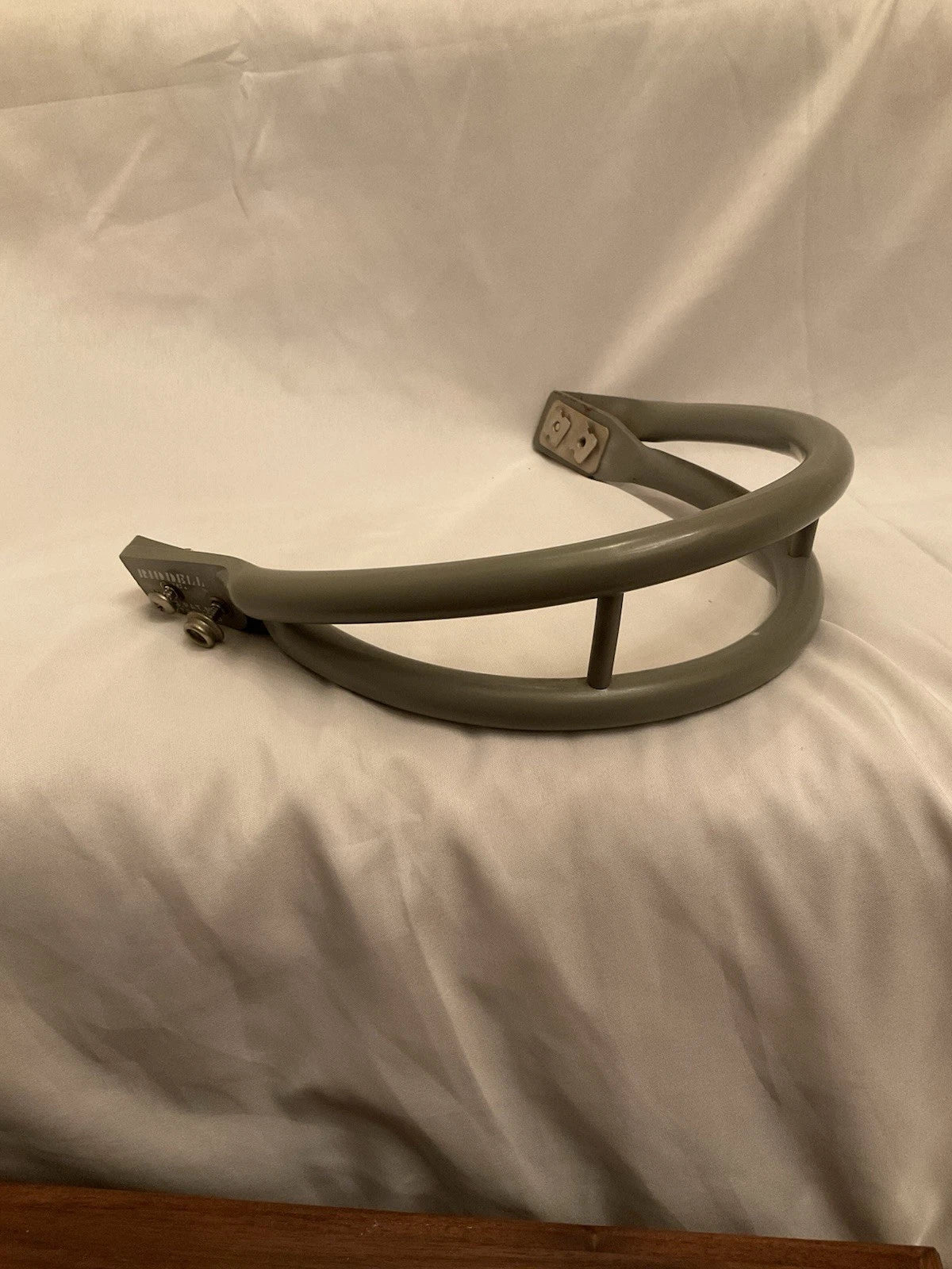 Original 2-bar 1973 RIDDell BD-9 Suspension Football Helmet Facemask & Hardware WESTBROOKSPORTSCARDS