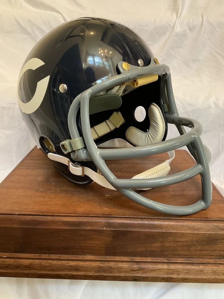 Original Riddell 1971 Chicago Bears Kra-Lite TK2 Game Football Helmet Butkus WESTBROOKSPORTSCARDS