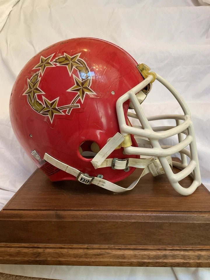 Herschel Walker Autographed New Jersey Generals Game Used Football Helmet WESTBROOKSPORTSCARDS